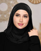 New Ready to Wear Hijab Jersey Instant Headscarf Muslim Undercap Islam Comfort Neck Covered Scarf Light Turban